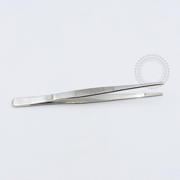 PC01 Pinça Anatômica Reta Aço Inoxidáve