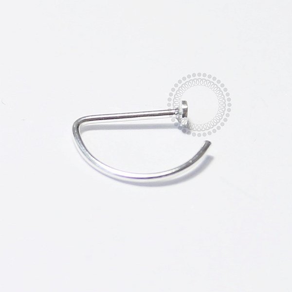 PR09 D-Ring Prata 925