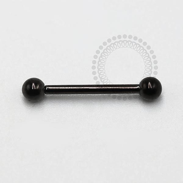 TN1191 Barbell 1.6mm Titânio PVD Black