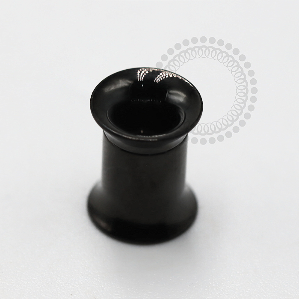 TN1302 Alargador Titânio PVD Black-12mm