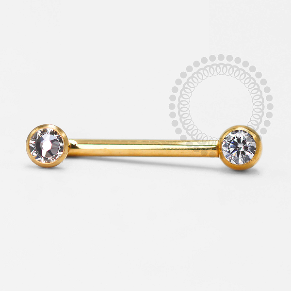 TN1424 Piercing Íntimo Christina Titânio PVD Gold