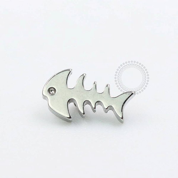 TN1029 Topo Espinha de Peixe Titânio ASTM F-136