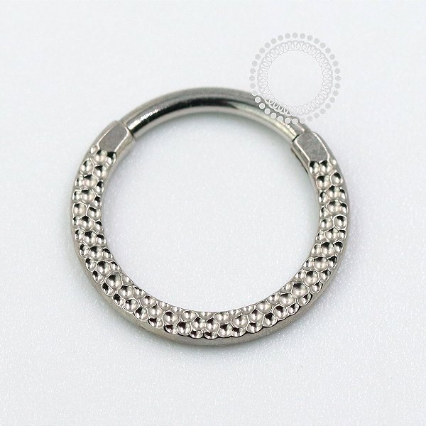 TN1087 Segmento Martelado Frontal Titânio ASTM F136