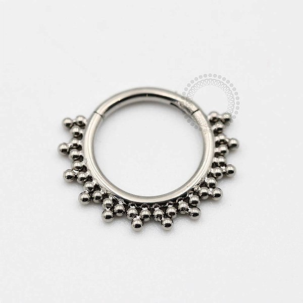 TN110 Segmento Frontal 8mm Esferas Titânio ASTM F136