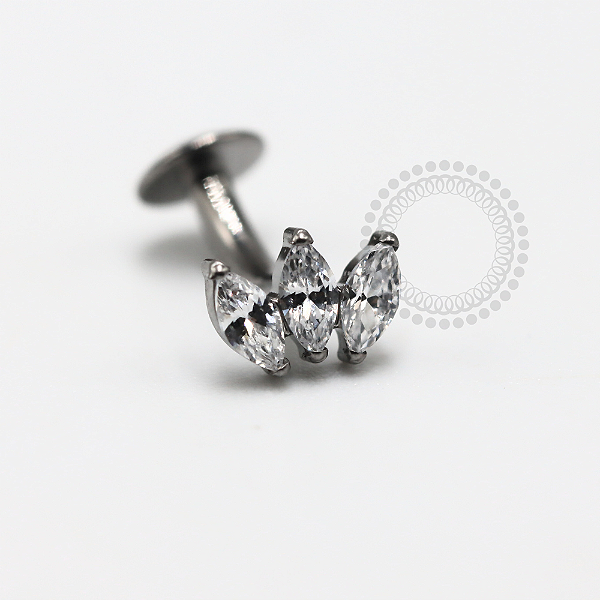 TN1150 Navel Floating Push Pin Navetes Titânio ASTM F-136