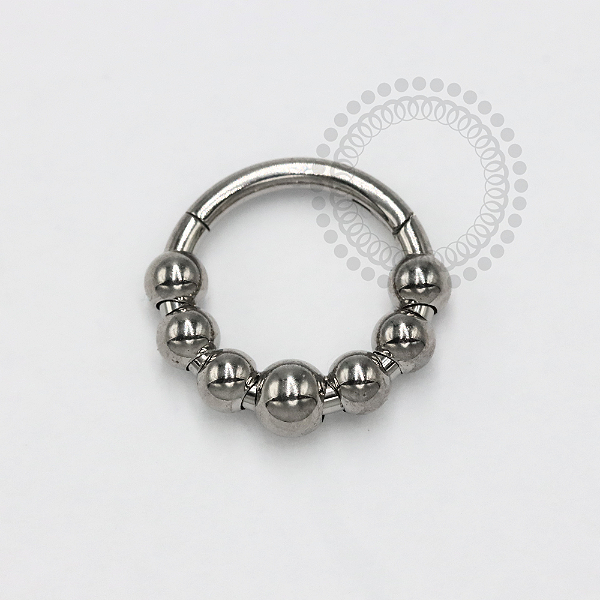 TN1198 Segmento 8mm 7 Esferas Titânio ASTM F136