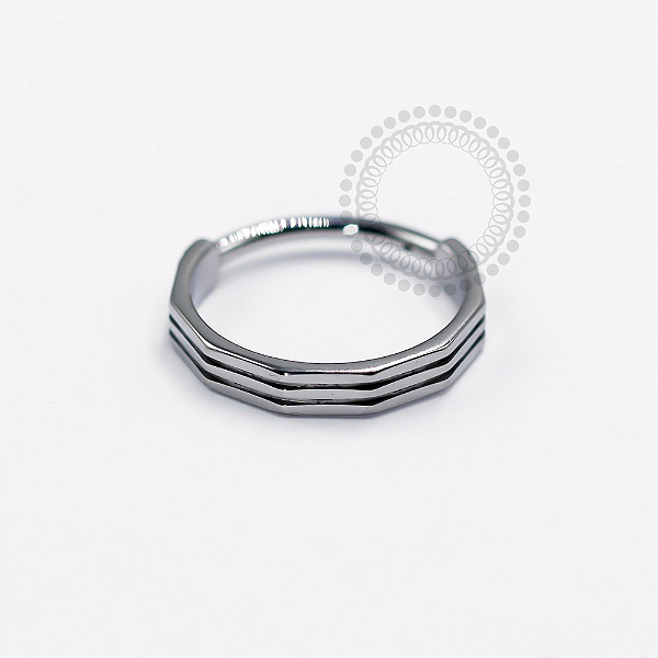 TN1240 Segmento Geométrico Triplo Titânio ASTM F136