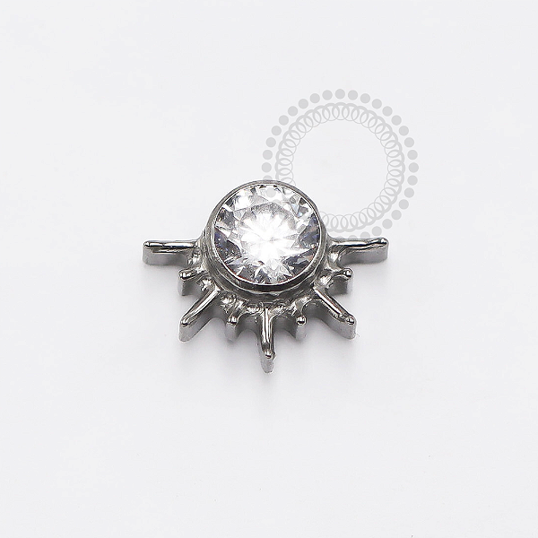 TN1255 Topo Zirconia com Raios de Titânio ASTM F-136