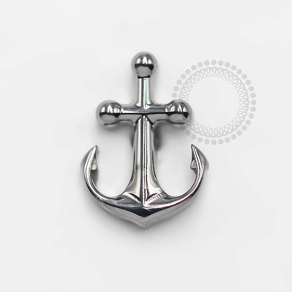 TN1275 Topo Ancora Lisa Titânio ASTM F-136