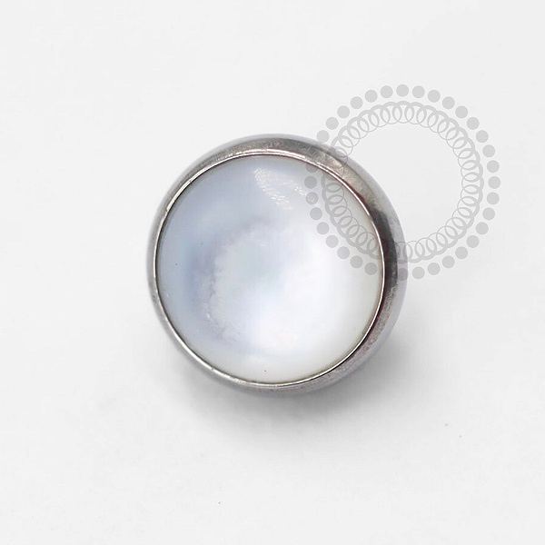 TN1435 Topo Microdermal 1.6mm  Moon Titânio ASTM F136