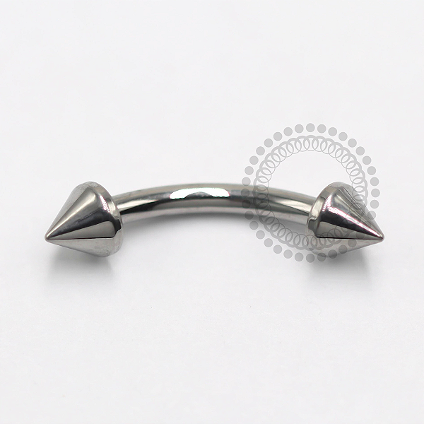 TN1501 Microbell Curvo Spike Titânio ASTM F-136