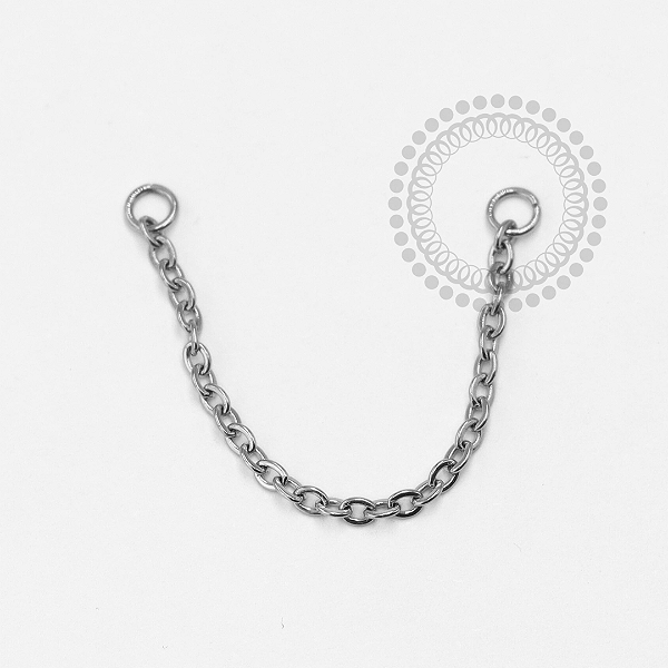 TN1600 Corrente 0.8mm Titânio ASTM F-136