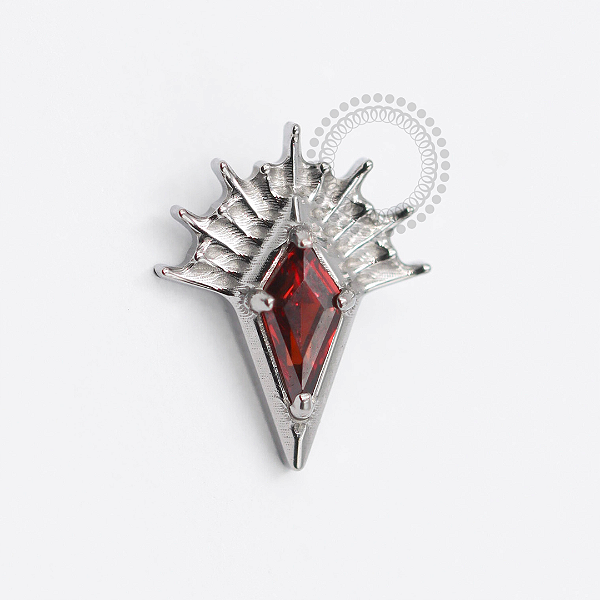 TN1808 Topo Losango Coroa de Zirconia Titânio ASTM-F 136