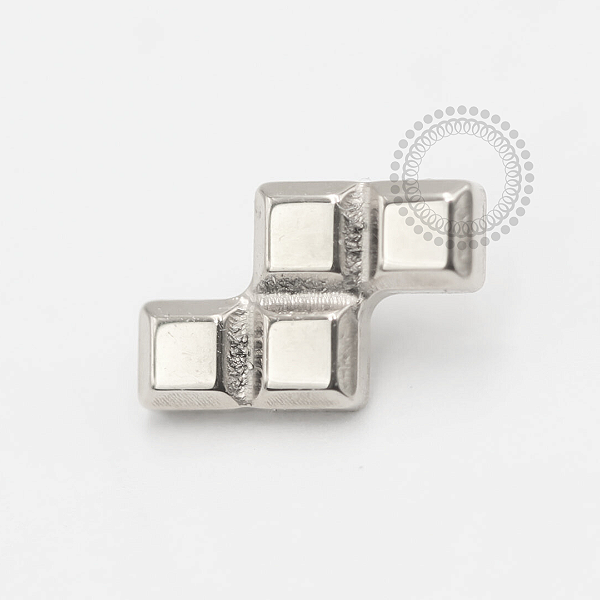 TN1836 Topo Tetris Barra Z Titânio ASTM F-136