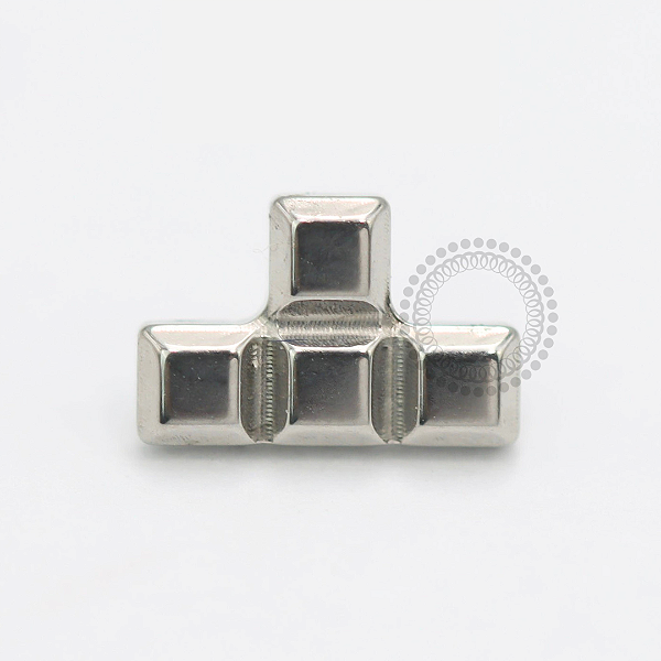 TN1838 Topo Tetris Barra T Titânio ASTM F-136