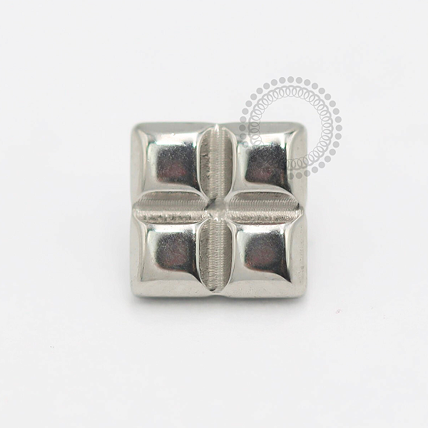 TN1840 Topo Tetris Quadrado Titânio ASTM F-136