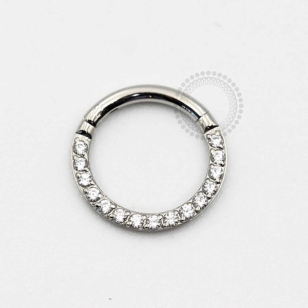 TN194 Segmento Frontal Cravejado Titânio ASTM F136