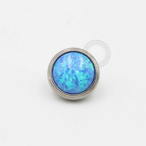 TN325 Topo Microdermal 1.6mm Opala Azul Titânio ASTM F136