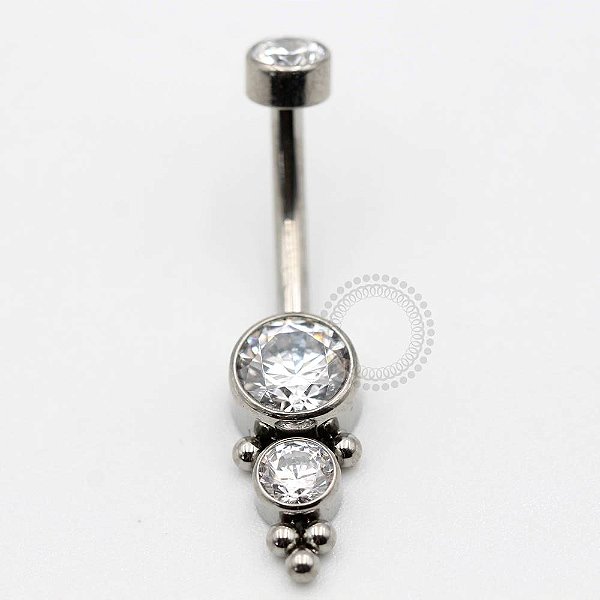 TN415 Navel 2 Zirconias e Esferas Titânio ASTM F136