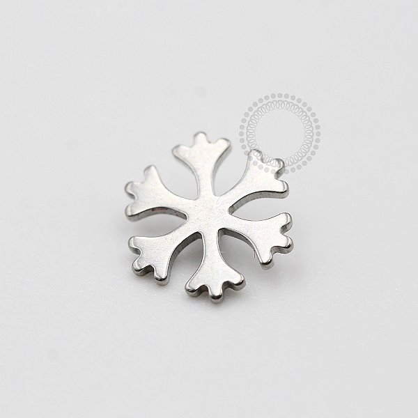 TN461 Topo Floco de Neve Chapa Titânio ASTM F136