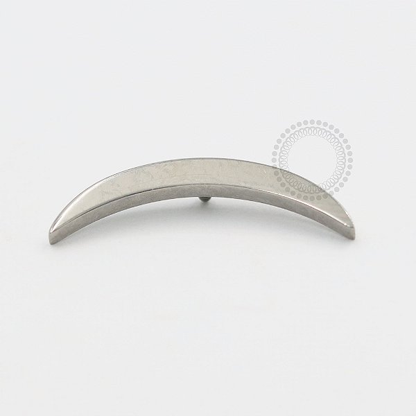 TN534 Topo Cluster Lua Crescente Chapa Titânio ASTM F136