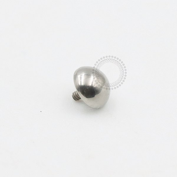 TN574 Topo Meia Esfera Titânio ASTM F136