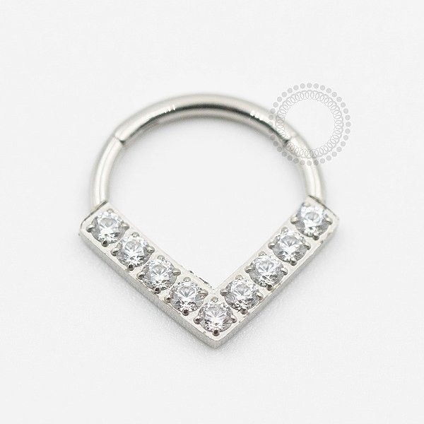 TN618 Segmento Frontal  V 9 CZ  Titânio ASTM F136