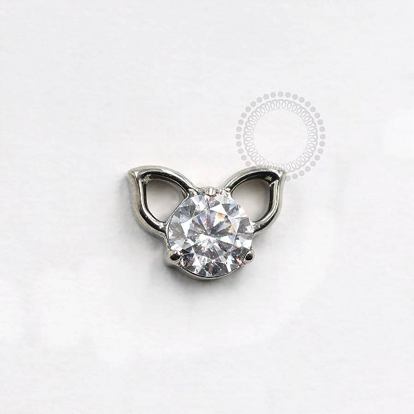 TN888 Topo Zirconia com Orelhinhas Titânio ASTM F136