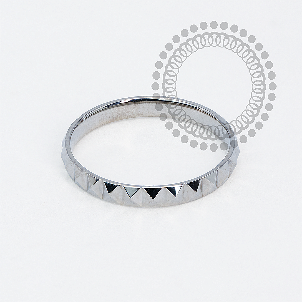 AN0003 Anel  Geometrico Titânio G2