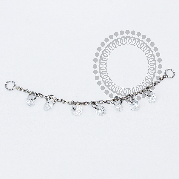 TN2040  Corrente 7 CZ Titânio ASTM F-136