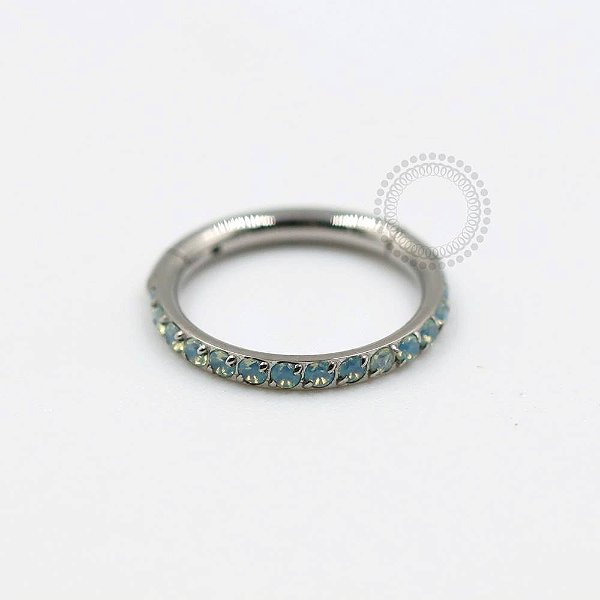 TN309 Segmento Opalite Green Titânio ASTM F136 (OUTLET)