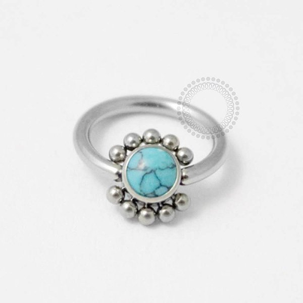 TN14 Captive Turquesa Titânio  ASTM F136