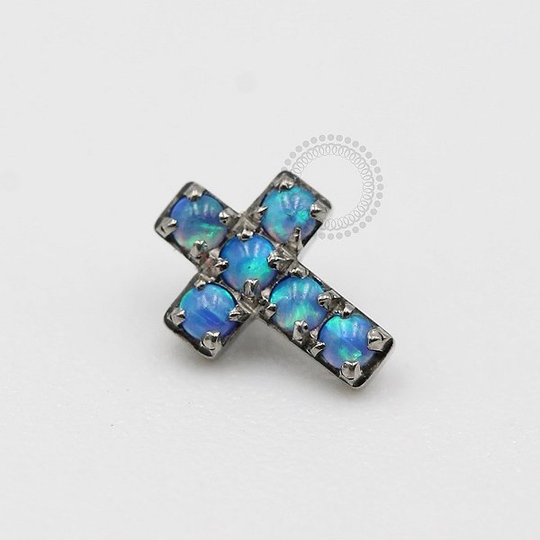 TN36 Topo Cruz 1.6mm Opala Titânio ASTM F136