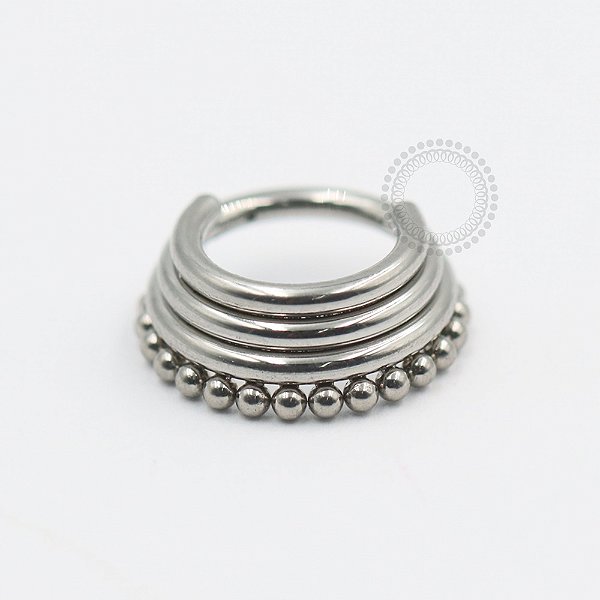 TN545 Segmento 3 Linhas  Esferas Titânio ASTM F136