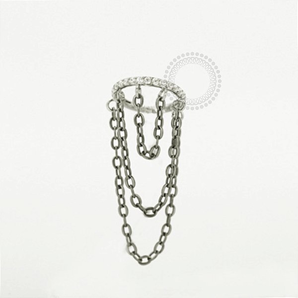 TN605 Segmento CZ Correntes Titânio ASTM F136