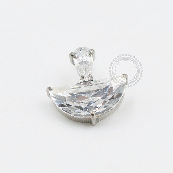 TN644 Topo Big Canoa CZ Titânio ASTM F136