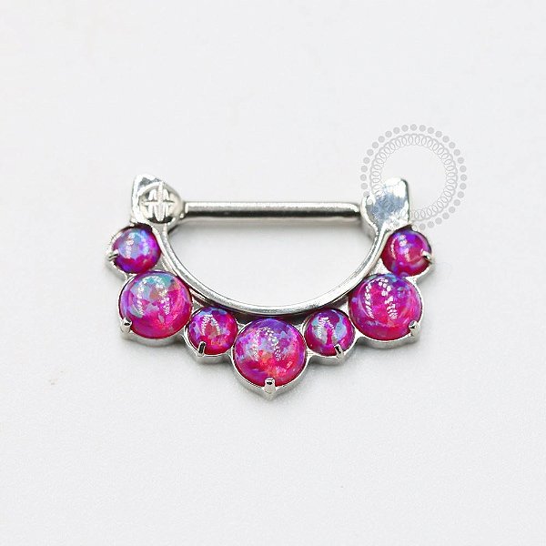 TN775 Segmento Haste Reta Opalas Titânio ASTM F136