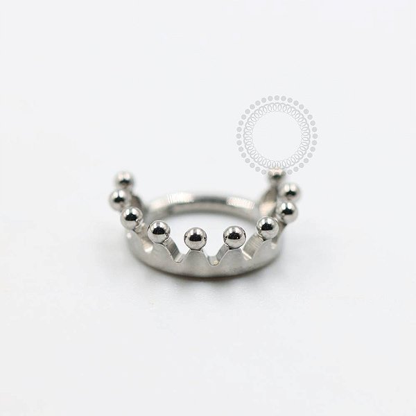 TN954 Segmento Liso Coroa Titânio ASTM F136