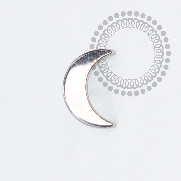 TN2108 Topo Lua Chapa Push Pin Titânio ASTM F136