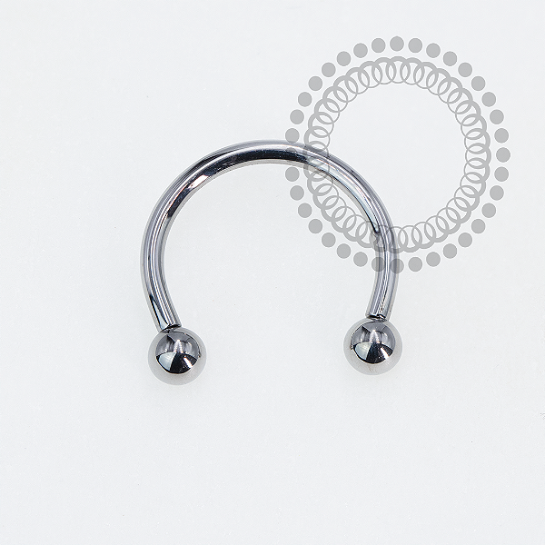 TN2256 Ferradura Push Pin Titânio ASTM F136