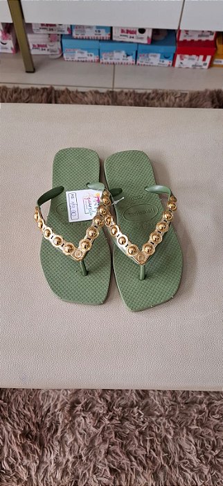 Havaiana verde