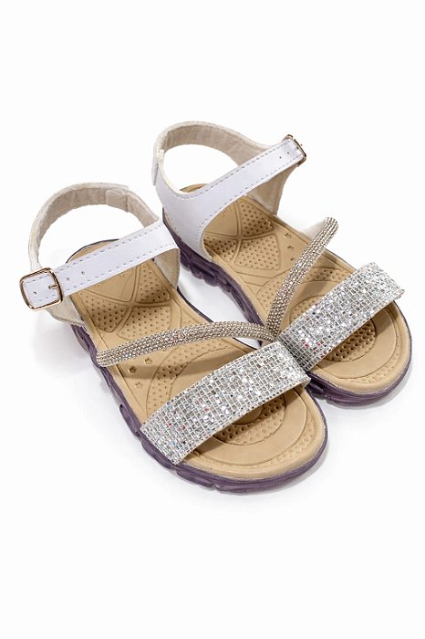 Sandália lala baby branco