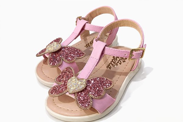 Sandália Bia Bella borboleta