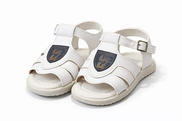 Sandália masculina Lig Lé branco