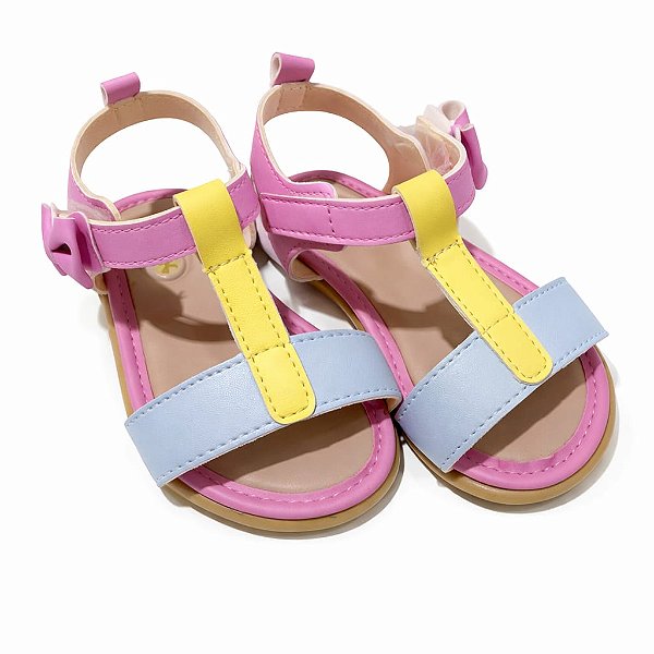 Sandalia arco-iris pimpolho