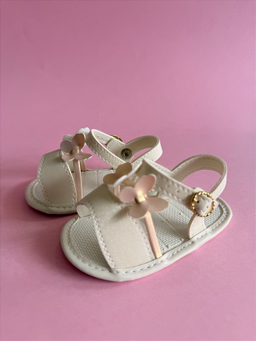 Sandália Encanto Pimpolho off white