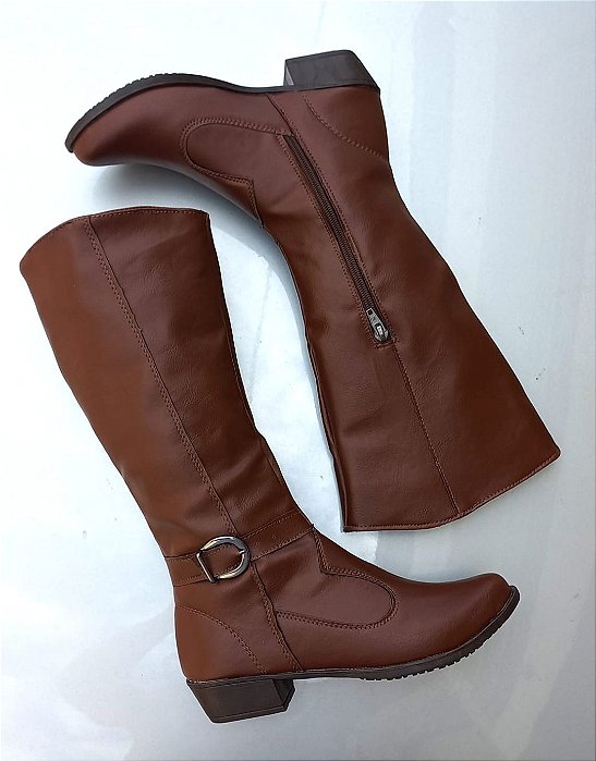 Bota feminina adulto cano alto