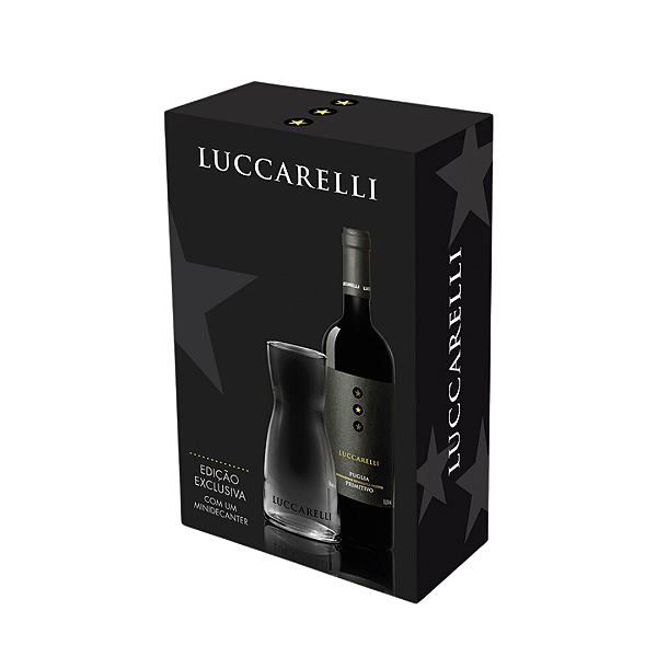 KIT LUCCARELLI PUG+ MINI DECANTER