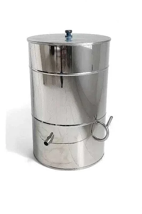 Derretedor de Cera Abelha 40 Quadros à Fogo Gás/Lenha