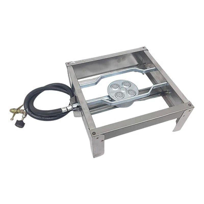 Fogareiro 1 Boca em aço inox